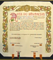ACTA DE INHUMACION -REYES DE ARAGN