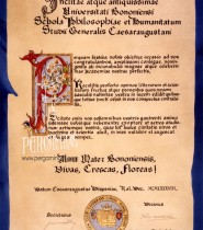 DIPLOMA UNIVERSIDAD DE ZARAGOZA A LA DE BOLONIA