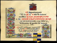 DIPLOMA HIJO ADOPTIVO-AYTO. DE LCERA