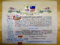 Diploma Medalla del Premio Aragn