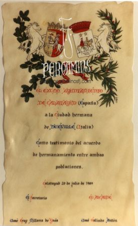 DIPLOMA DE HERMANAMIENTO